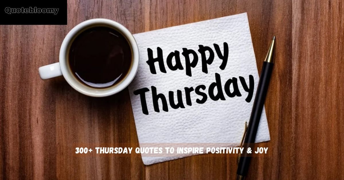 Thursday Quotes
