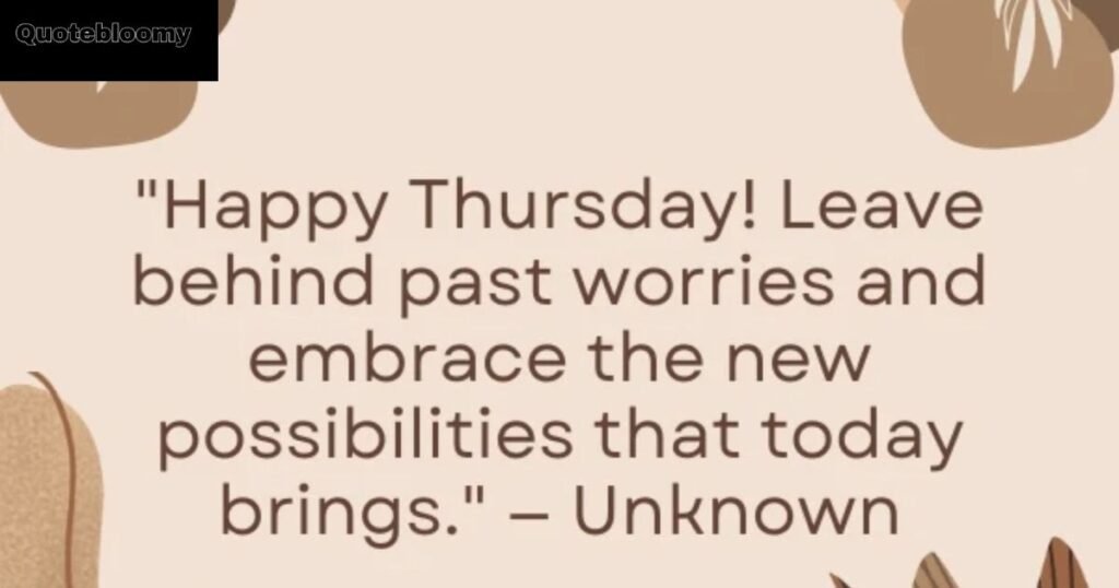 thursday motivational quotes